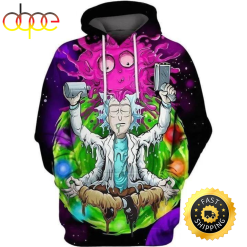 Rick And Morty 3d Graphic Shirt All Over Print