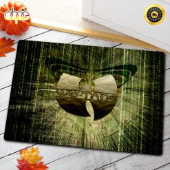 Wu Tang Logo Matrix Theme Doormat