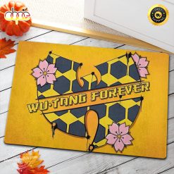 Wu tang Clan Logo Peach blossom Doormat