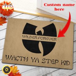 Wutang custom name logo living room door mart