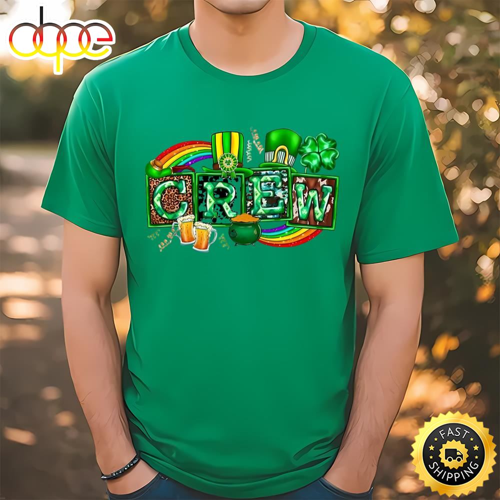 St. Patrick’s Day Crew Western Shirt Tee