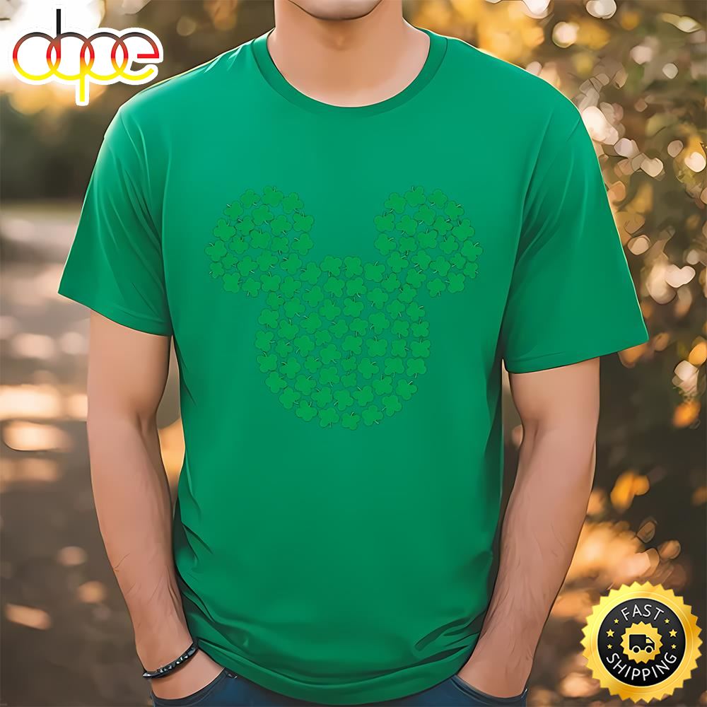 St. Patrick’s Day Mickey Mouse Couples Shirts Tee