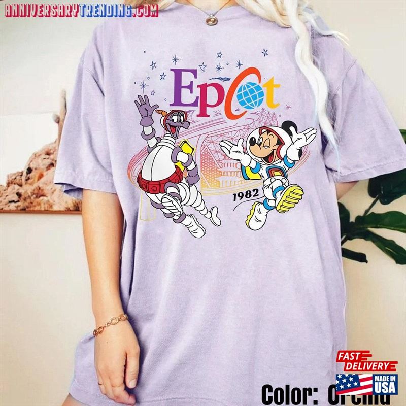Disney Epcot Center 1982 Shirt Mickey And Friends Family Trip T Shirt