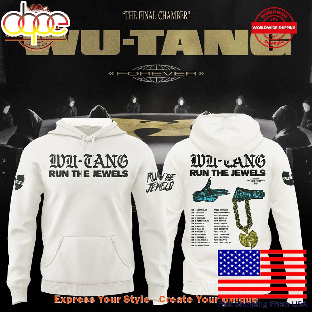T-shirt Officiel Wu-Tang Clan 'Tour 23 NY State Of Mind' – Unisexe Coton – Licence Rock Off – Taille S à XXL