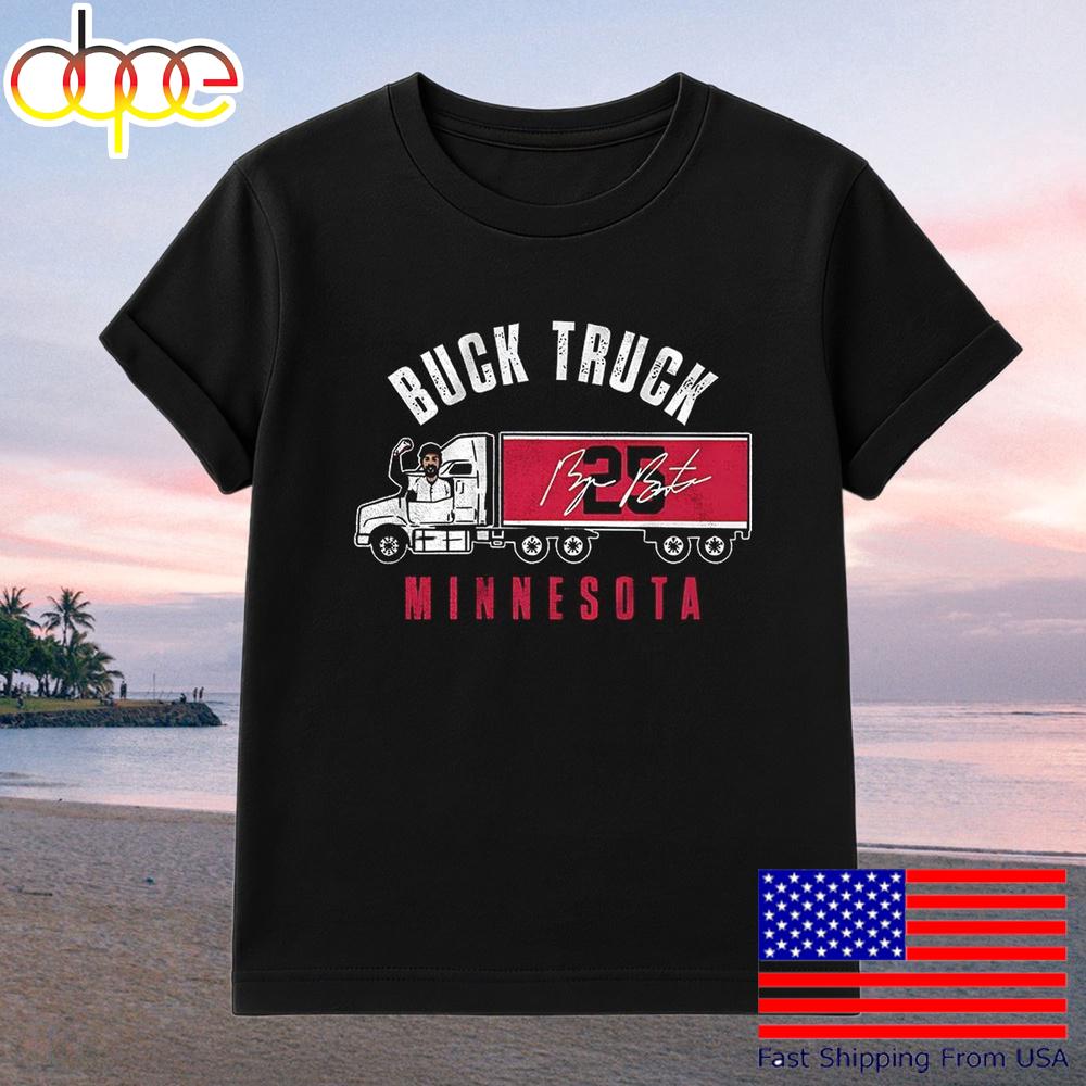 Byron Buxton Minnesota Twins Buck Truck T-Shirt