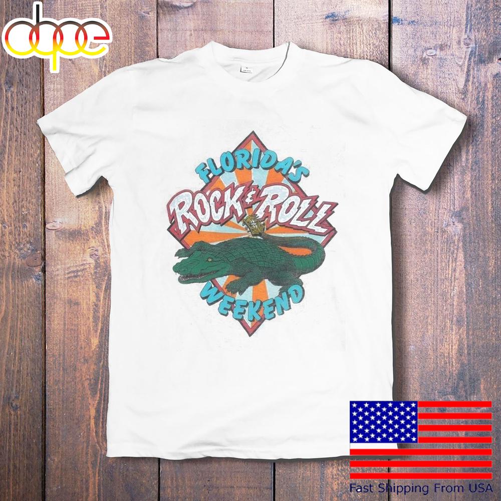 Florida’s Rock & Roll Weekend Concert 1981 T-Shirt