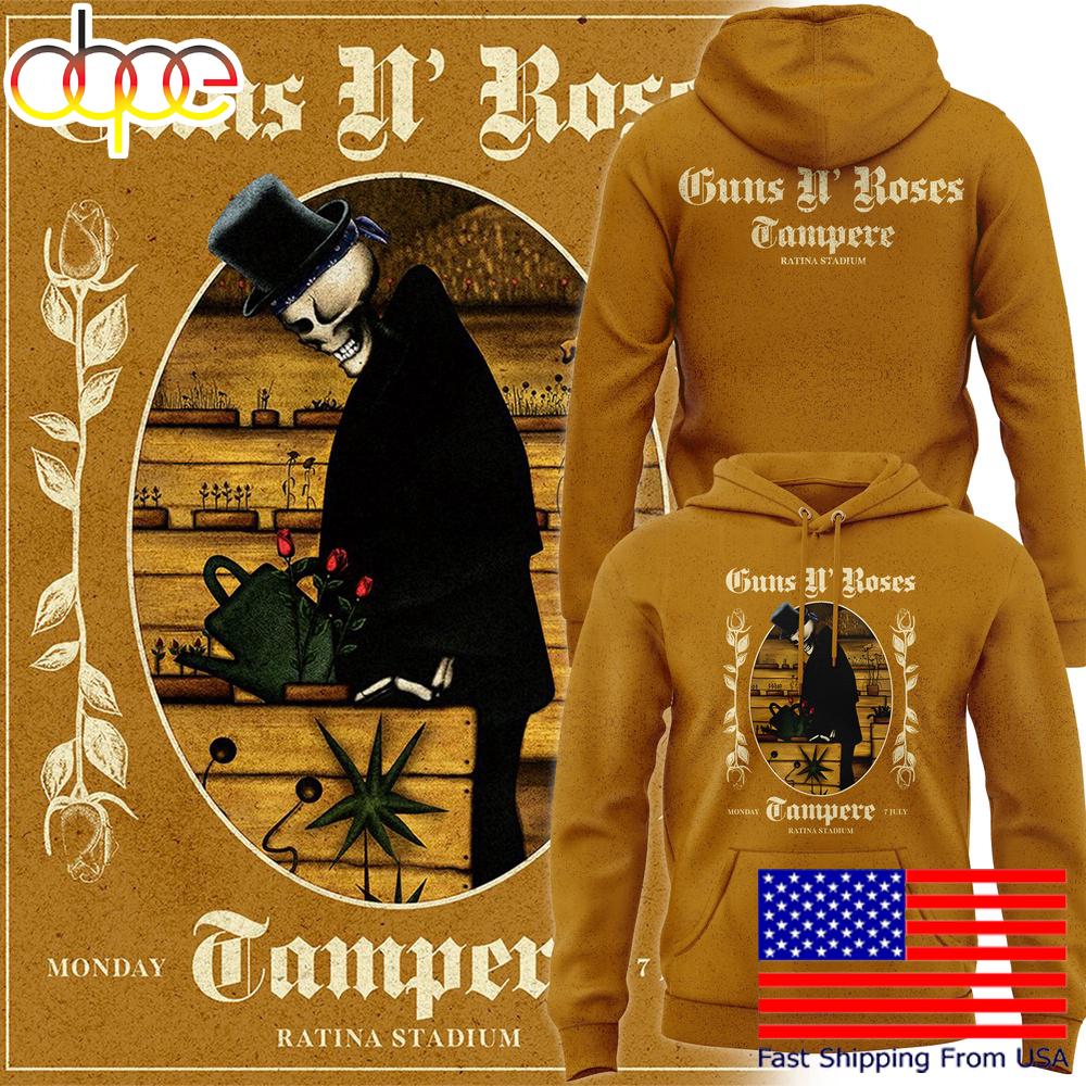Guns N' Roses Tour At Tampere Ratina Stadium Hoodie