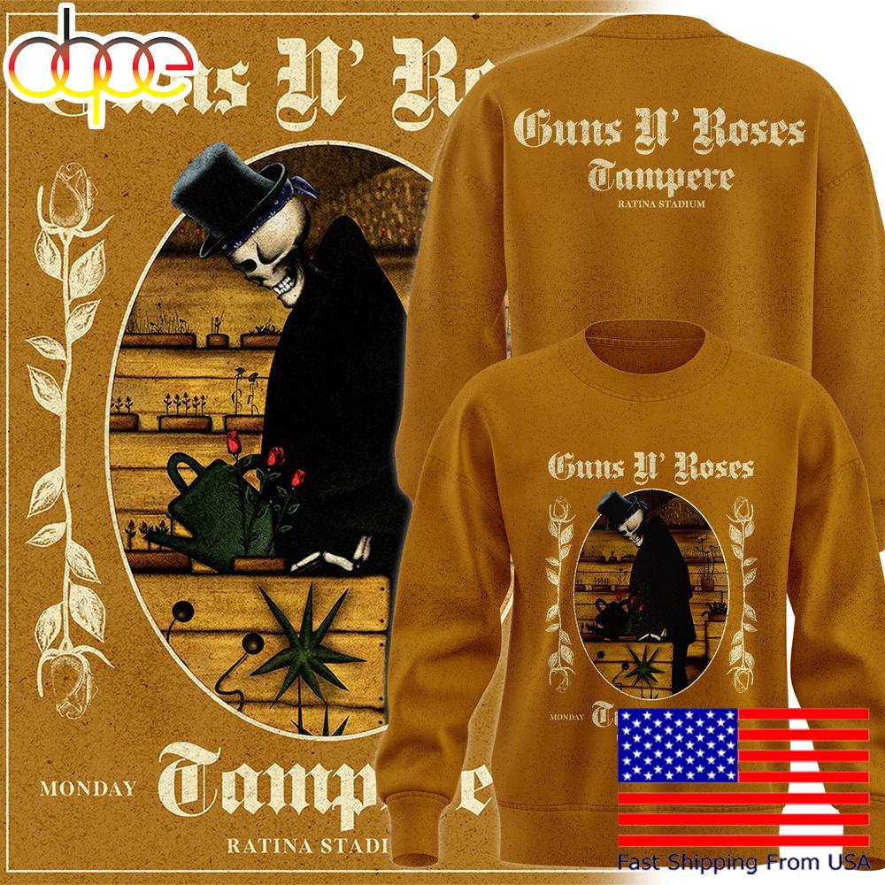 Guns N' Roses Tour At Tampere Ratina Stadium Sweatshirt