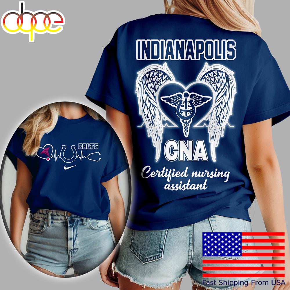 Indianapolis Colts NFL Certified Nursing Assistant 3D Shirt