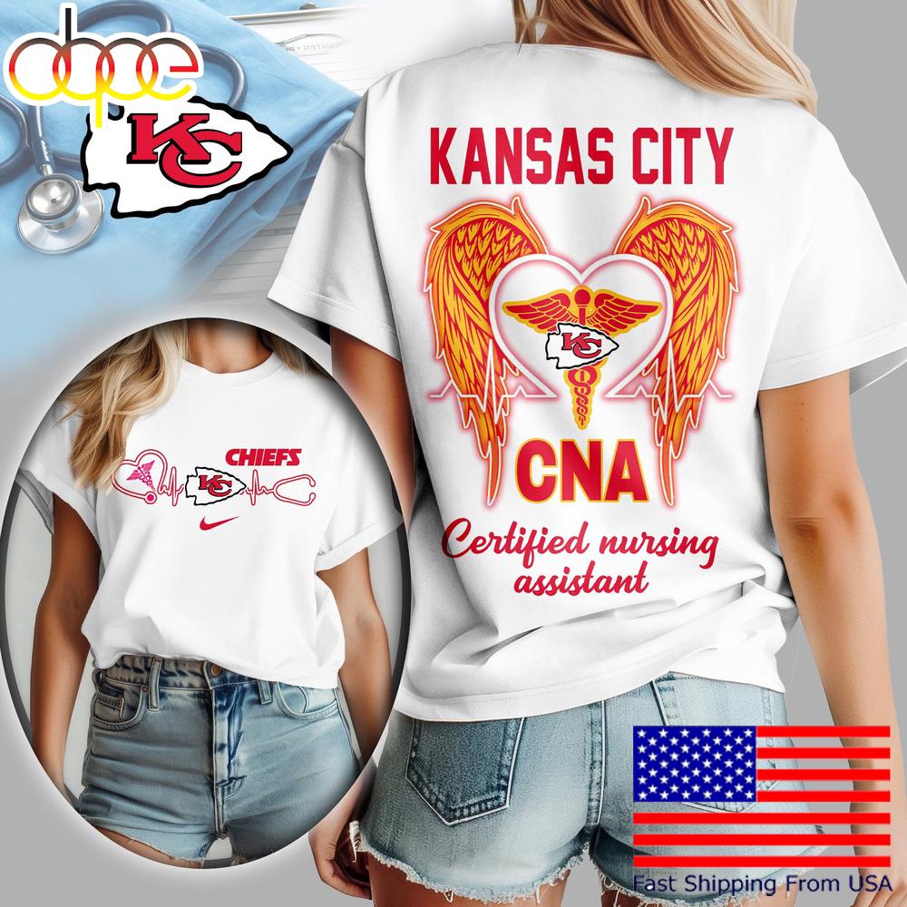 Kansas City Chiefs NFL Certified Nursing Assistant 3D Shirt