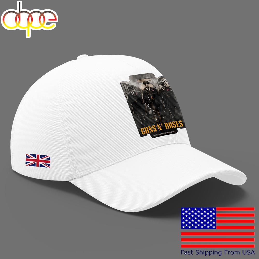 Limited Edition Guns N’ Roses World Tour To Birmingham 2025 White Cap