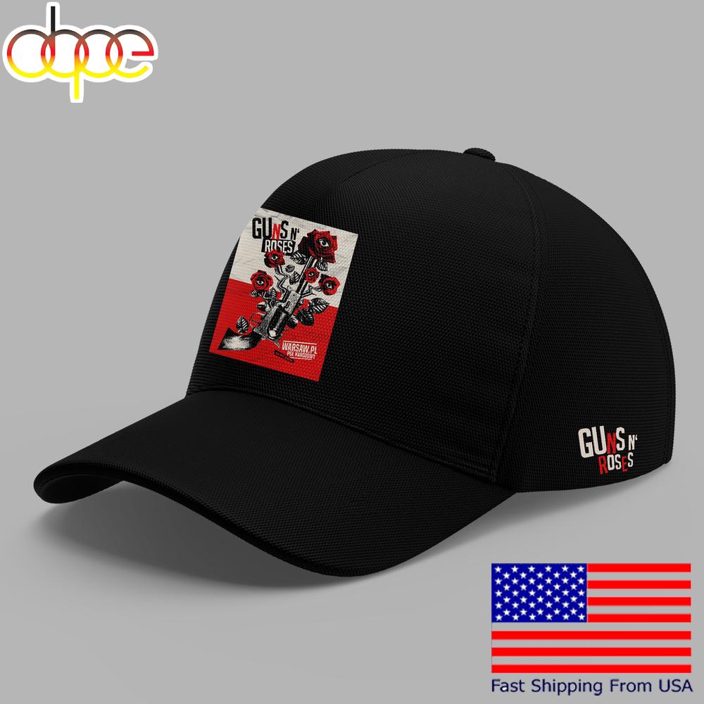 Limited Edition Guns N' Roses World Tour To Warsaw 2025 Cap