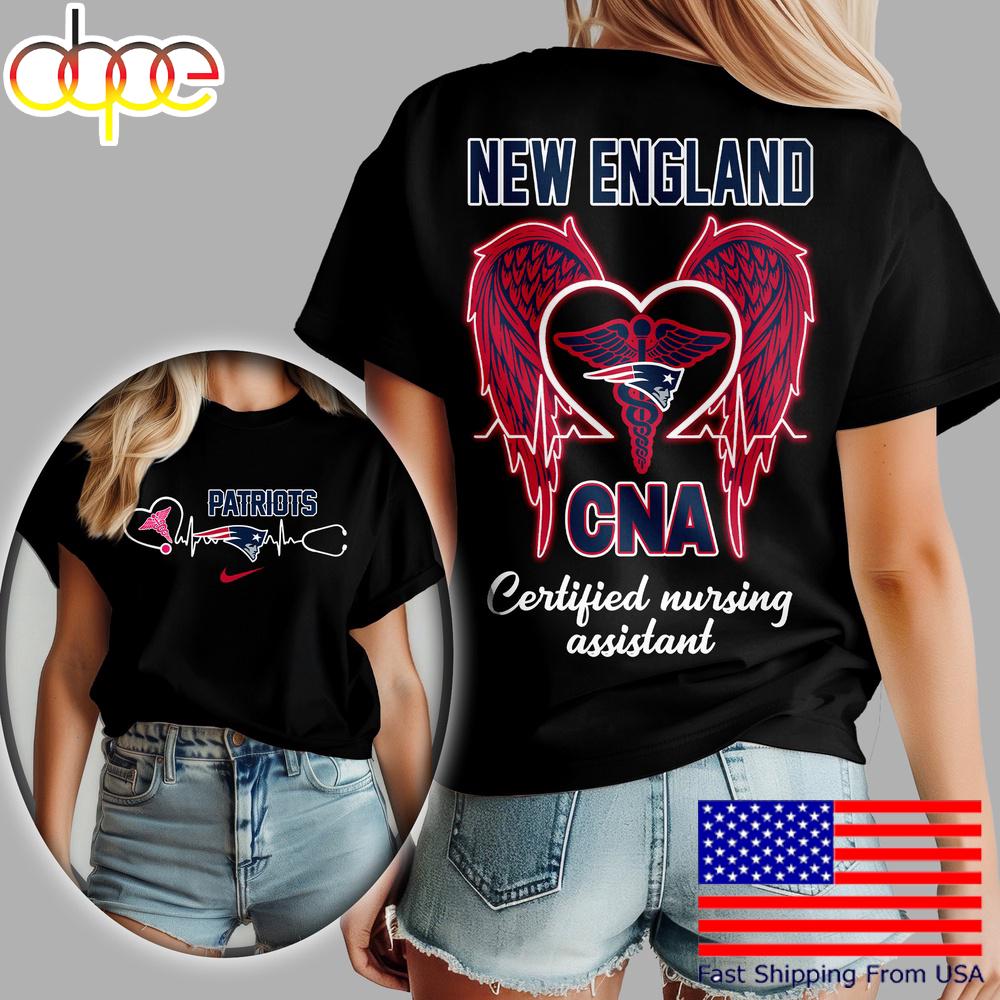 New England Patriots NFL Certified Nursing Assistant 3D Shirt