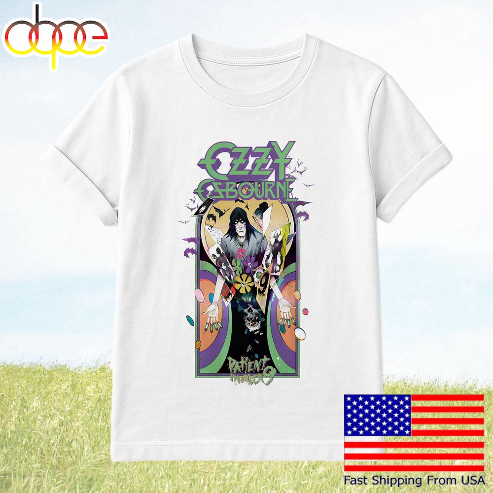 Patient Number 9 Ozzy Psychedelic Gothic Comic T-Shirt