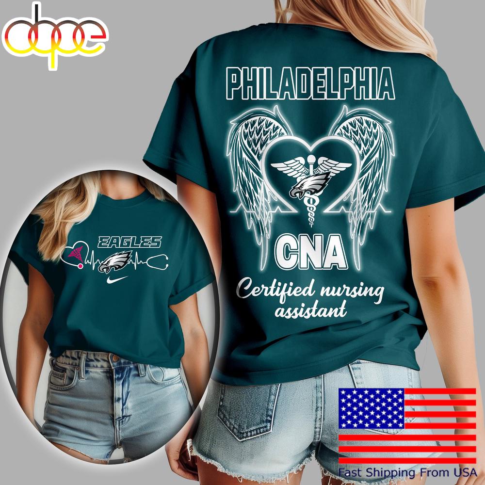 Philadelphia Eagles NFL Certified Nursing Assistant 3D Shirt