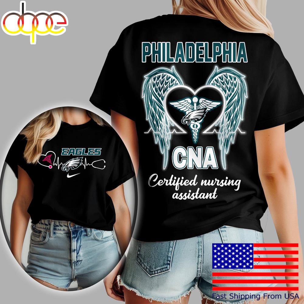 Philadelphia Eagles NFL Certified Nursing Assistant 3D Shirt