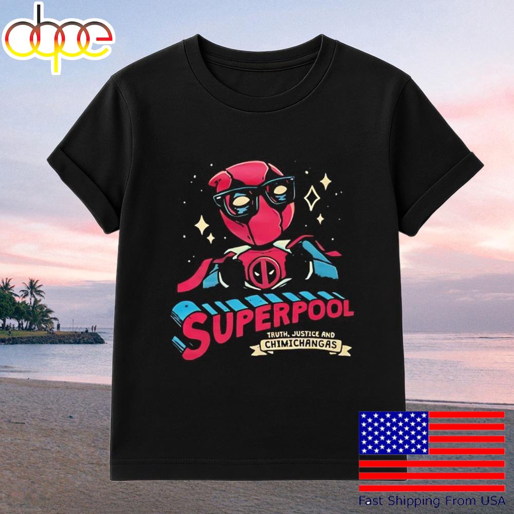 Superpool Truth Justice And Chimichangas T-Shirt