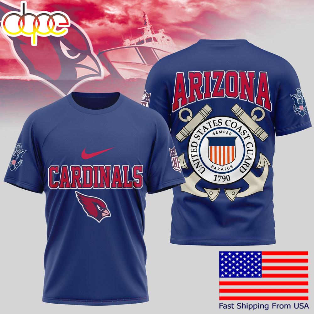 Arizona Cardinals NFL United States Coast Guard T-Shirt