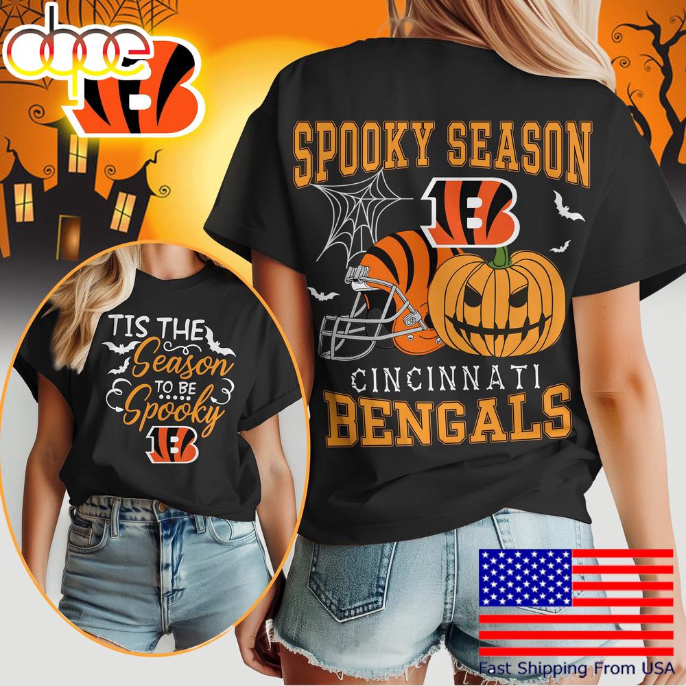 Carolina Panthers Halloween Spooky Season Women's Shirt