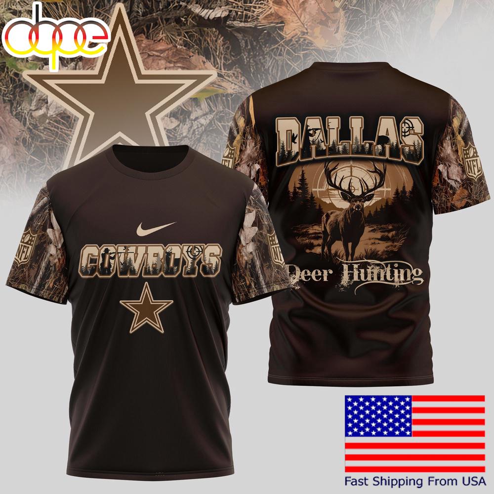 Dallas Cowboys NFL Deer Hunting In The US T-Shirt