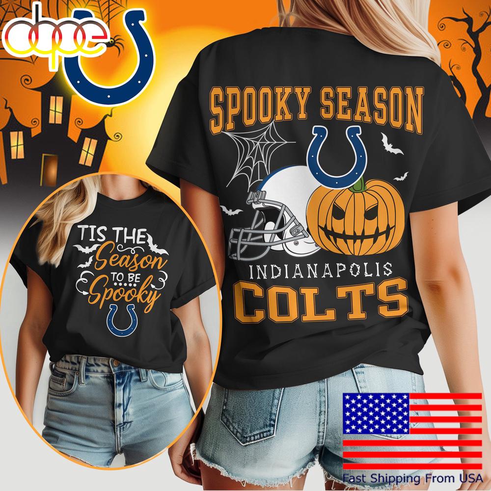 Indianapolis Colts Halloween Spooky Season Women's Shirt
