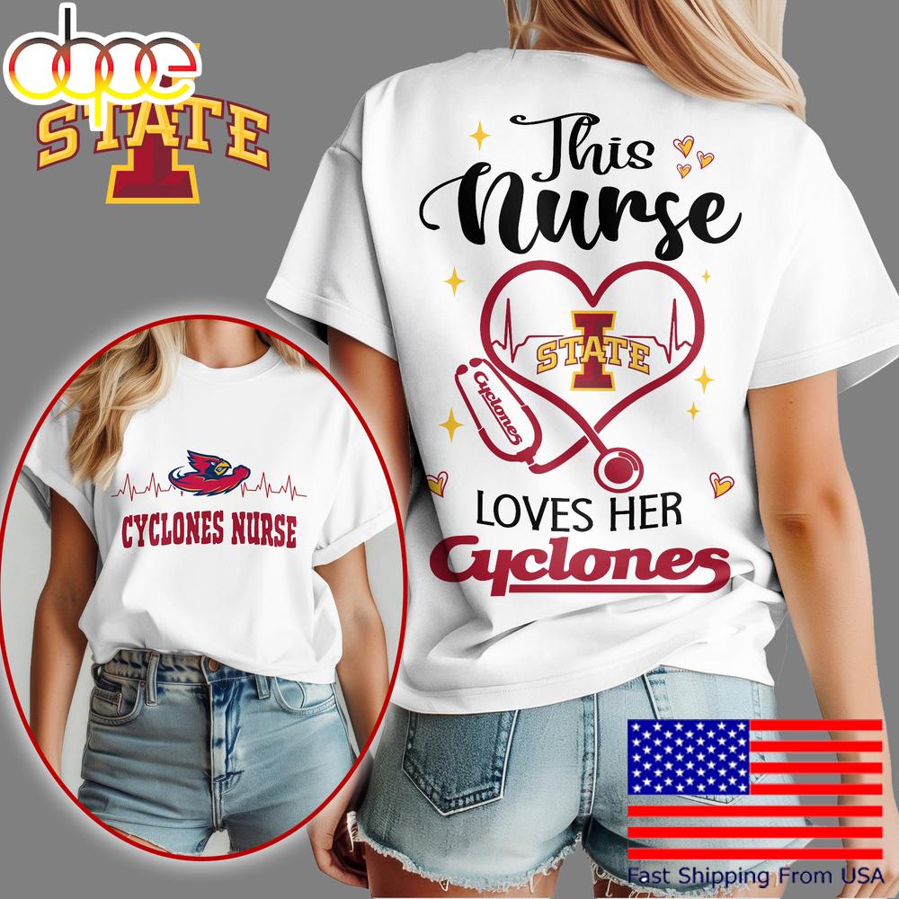 Iowa State Cyclones Nurse Appreciation Month Women's Shirt