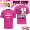 LSU Tigers NCAA No One Fights Alone Pink October T-Shirt LSU Tigers NCAA No One Fights Alone Pink October T-Shirt