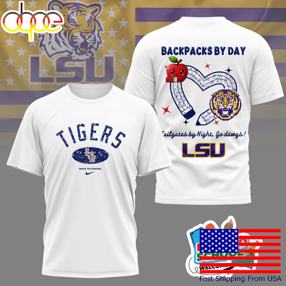 LSU Tigers Welcome Back To School 3D Shirt