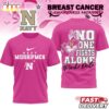 Navy Midshipmen NCAA No One Fights Alone Pink October T-Shirt Navy Midshipmen NCAA No One Fights Alone Pink October T-Shirt