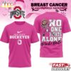 Ohio State Buckeyes NCAA No One Fights Alone Pink October T-Shirt Ohio State Buckeyes NCAA No One Fights Alone Pink October T-Shirt