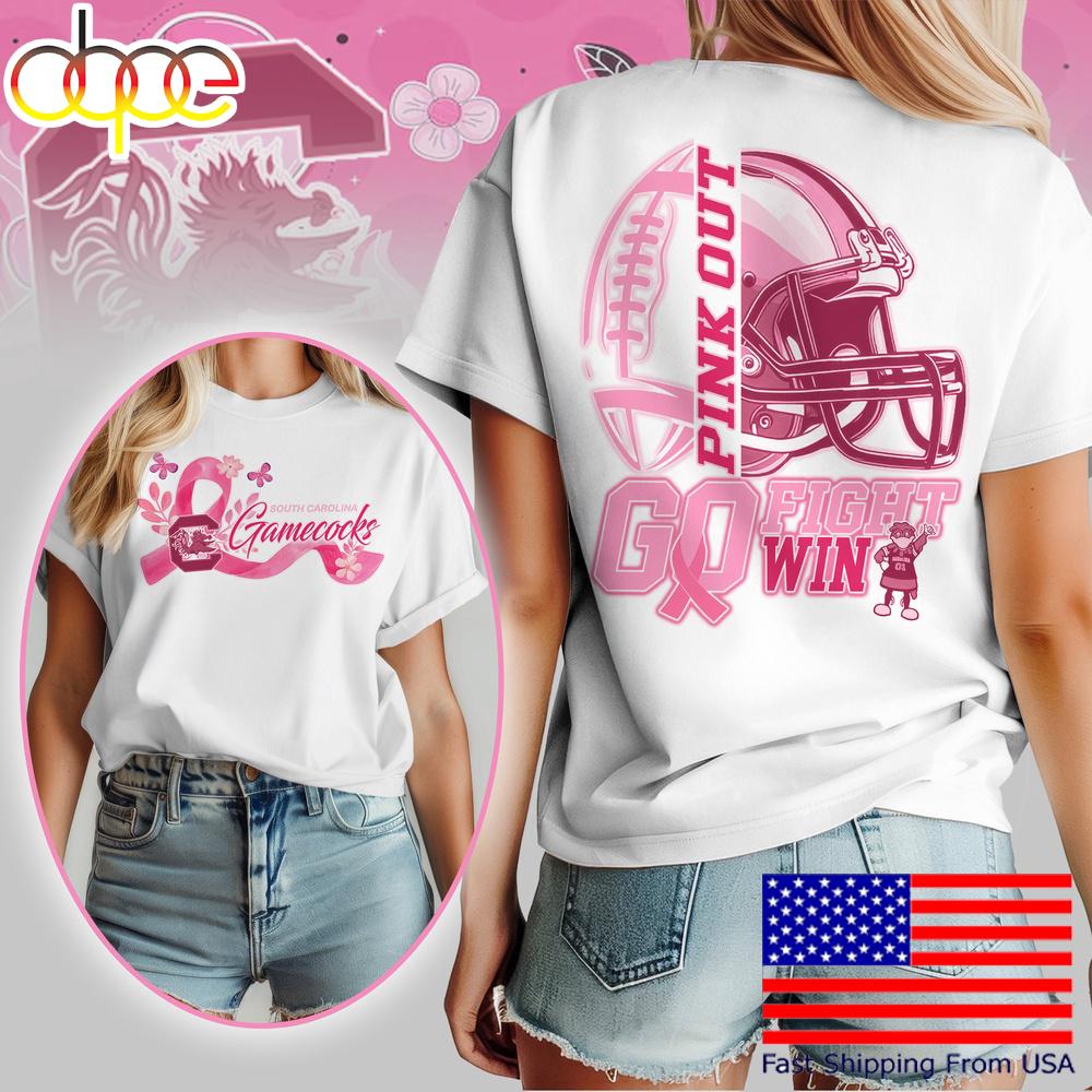 South Carolina Gamecocks NCAA Tackle Breast Cancer Women's Shirt