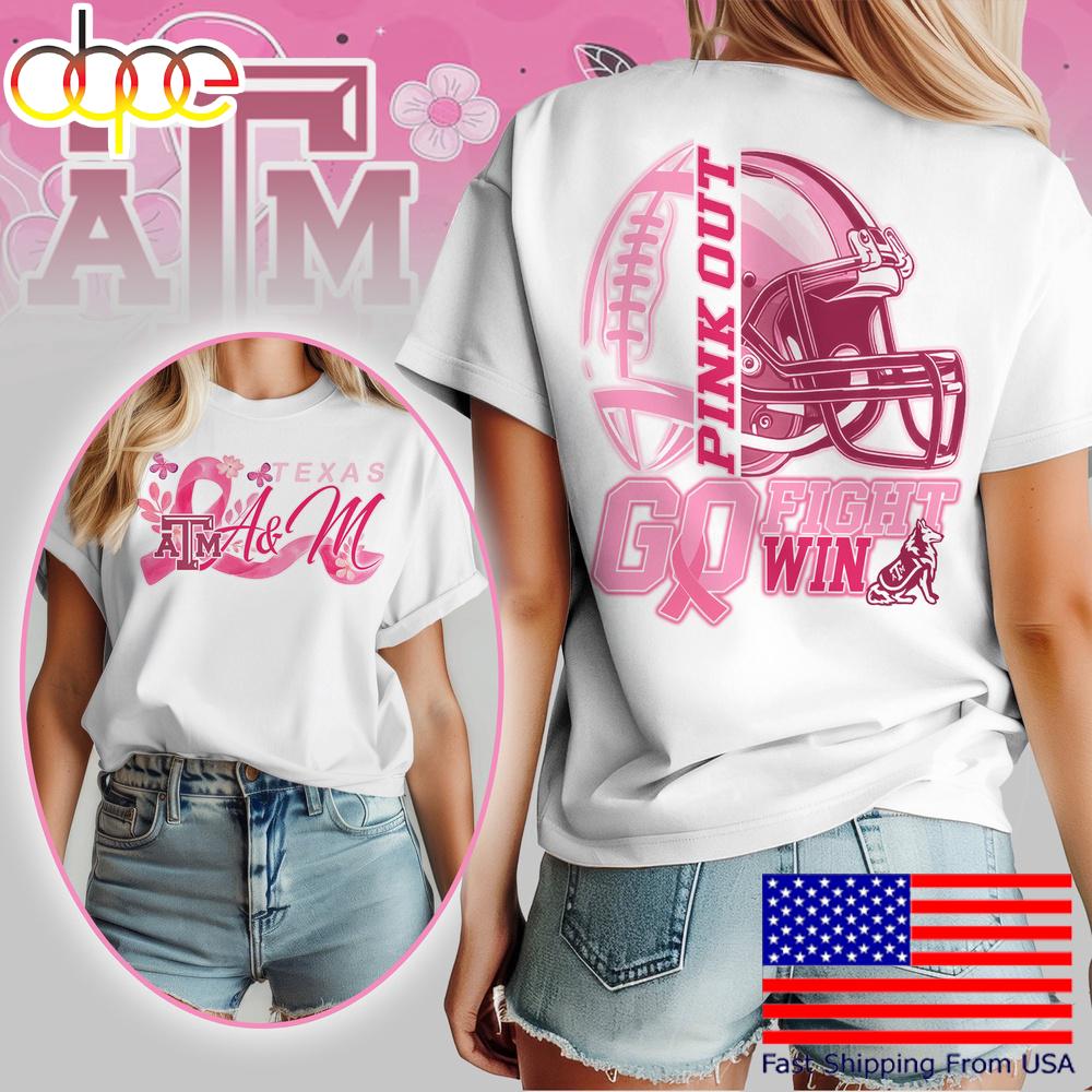 Texas A&M NCAA Tackle Breast Cancer Women's Shirt