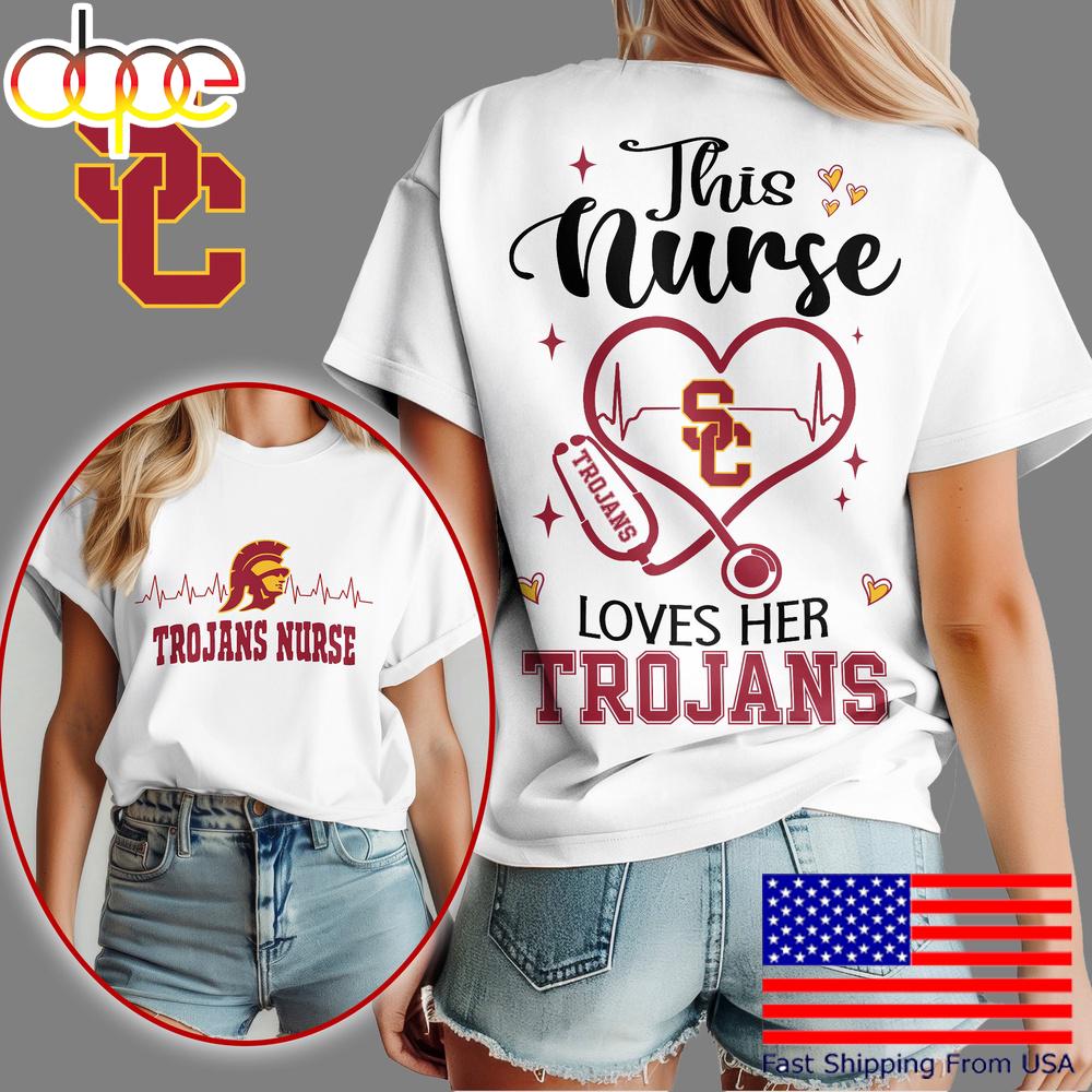 USC Trojans Nurse Appreciation Month Women's Shirt