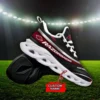 Custom Name Arkansas Razorbacks NCAA Team Max Soul Shoes For Fans