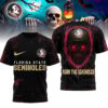 Florida State Seminoles Premium NCAA Skeleton Halloween 3D Shirt HI