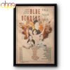 Blue Benders Fall Tour 2025 Poster Canvas Wall Art