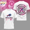 Buffalo Bills NFL Firefighter Fight Breast Cancer 3D T-Shirt