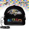 Custom Name Baltimore Ravens NFL Autism Classic Baseball Cap