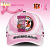 Custom Name Cincinnati Bengals NFL Breast Cancer Awareness Baseball Cap Custom Name Cincinnati Bengals NFL Breast Cancer Awareness Baseball Cap