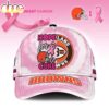 Custom Name Cleveland Browns NFL Breast Cancer Awareness Baseball Cap Custom Name Cleveland Browns NFL Breast Cancer Awareness Baseball Cap