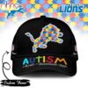 Custom Name Detroit Lions NFL Autism Classic Baseball Cap Custom Name Detroit Lions NFL Autism Classic Baseball Cap