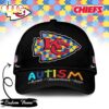 Custom Name Kansas City Chiefs NFL Autism Classic Baseball Cap