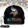 Custom Name Minnesota Vikings NFL Autism Classic Baseball Cap Custom Name Minnesota Vikings NFL Autism Classic Baseball Cap