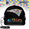 Custom Name New England Patriots NFL Autism Classic Baseball Cap Custom Name New England Patriots NFL Autism Classic Baseball Cap