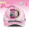 Custom Name Pittsburgh Steelers NFL Breast Cancer Awareness Baseball Cap Custom Name Pittsburgh Steelers NFL Breast Cancer Awareness Baseball Cap