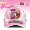 Custom Name San Francisco 49ers NFL Breast Cancer Awareness Baseball Cap