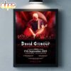 David Gilmour Live At The Circus Maximus Rome On 17 September 2025 Poster Canvas Wall Art