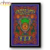 Grateful Shred Oct 16-17-18 2025 Colorado Tour Poster Canvas