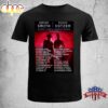Iron Maiden Adrian Smith And Richie Kotzen Black Light White Noise Tour 2026 Europe Tour Unisex T-Shirt
