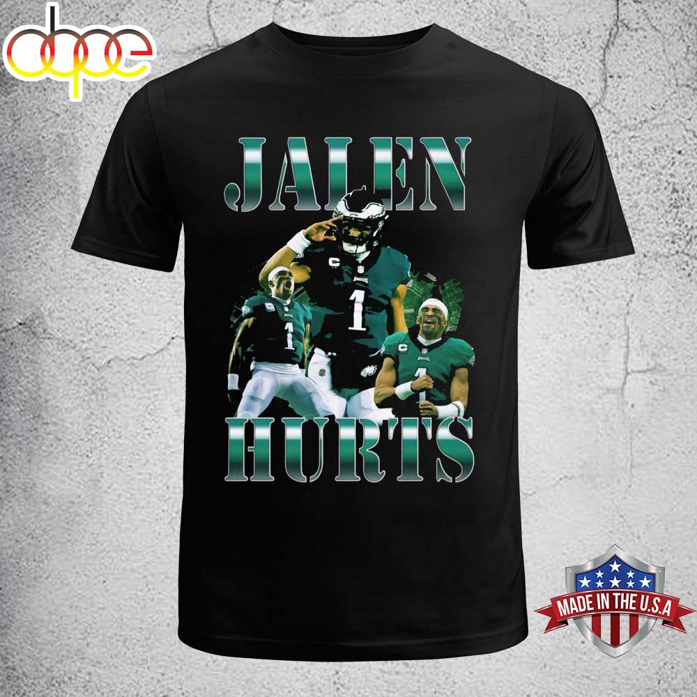 Jalen Hurts Vintage 90s Football Unisex T-Shirt